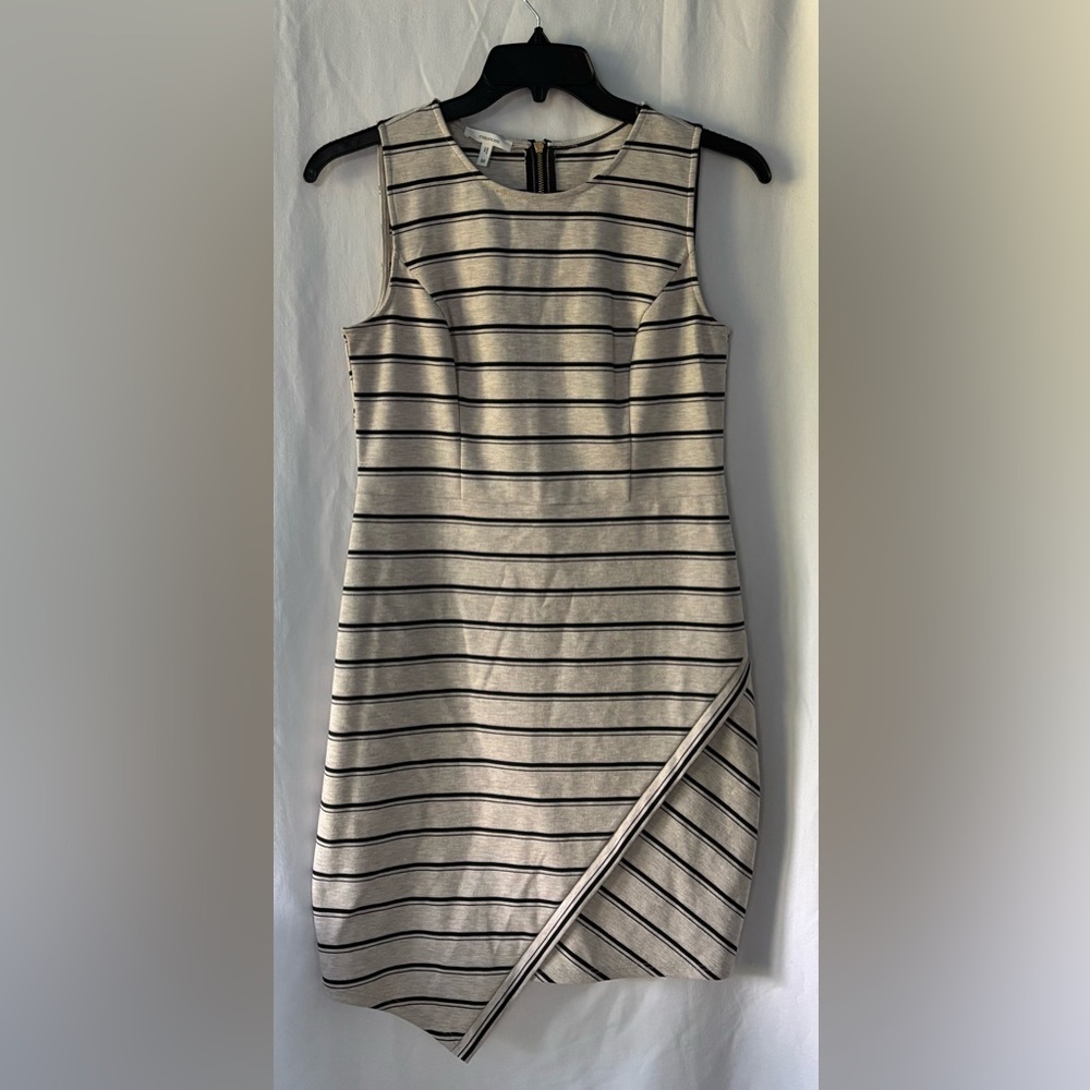 Maurice’s M grey/black Striped Sleeveless‎ Dress
